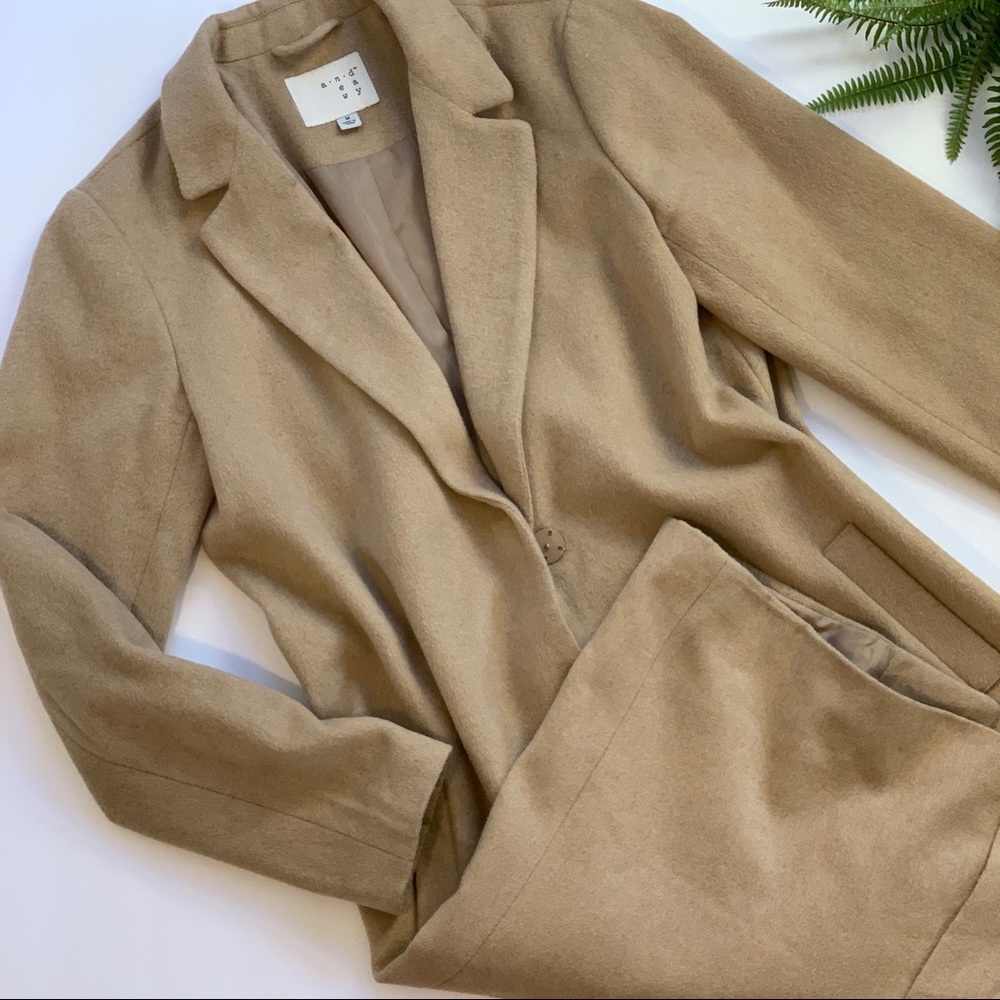 Tan Pea Coat